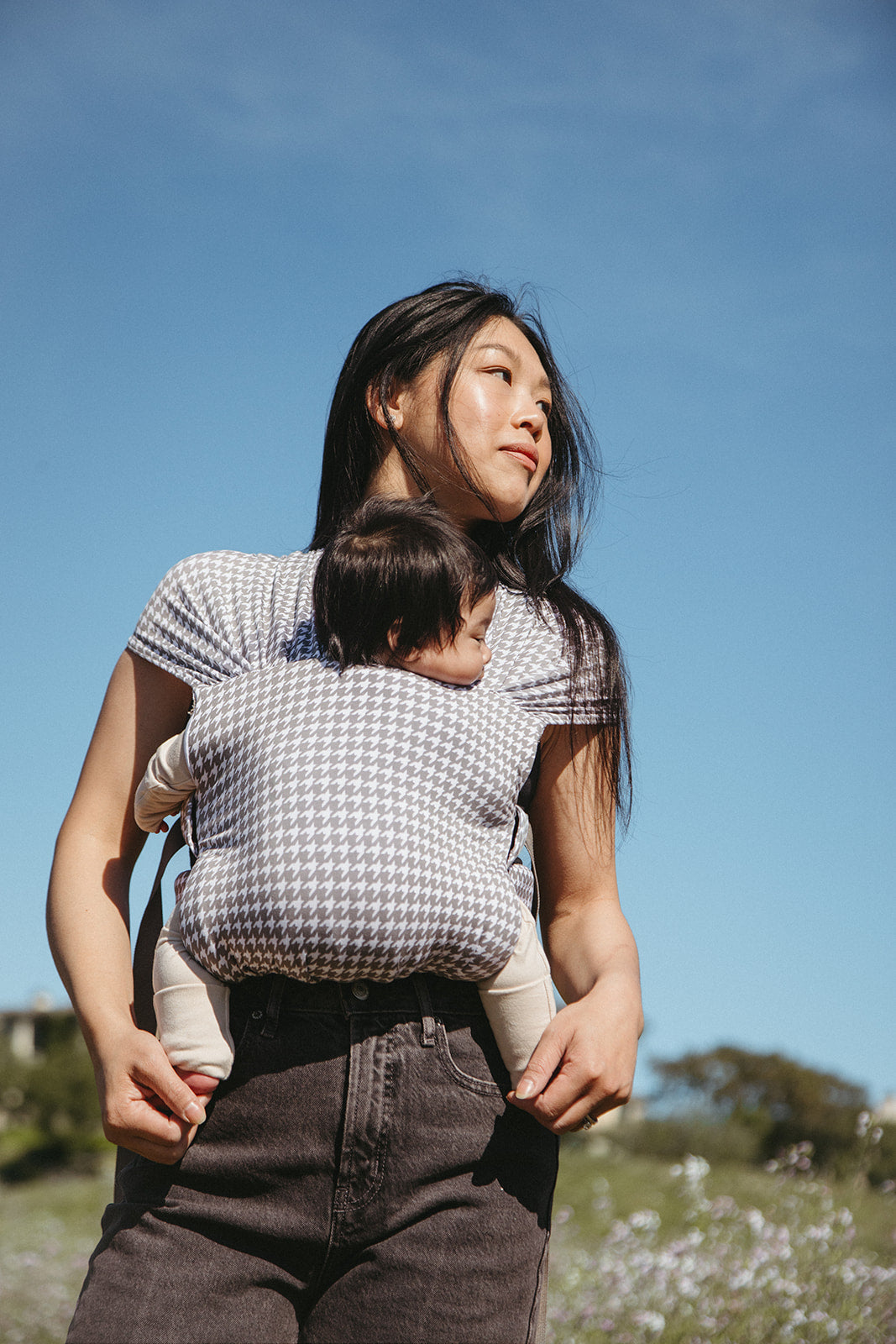 Lewis - Aerial Newborn Buckle Wrap