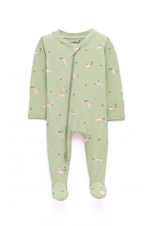 Bunny - CloudBlend™ Footed Pajamas