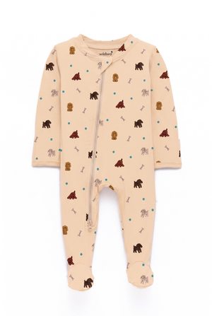 Puppy - CloudBlend™ Footed Pajamas