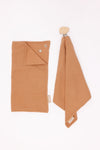 Willow - Drool Cloth + Clip Set