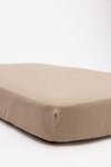 Desert Lark - Linen Crib Sheet