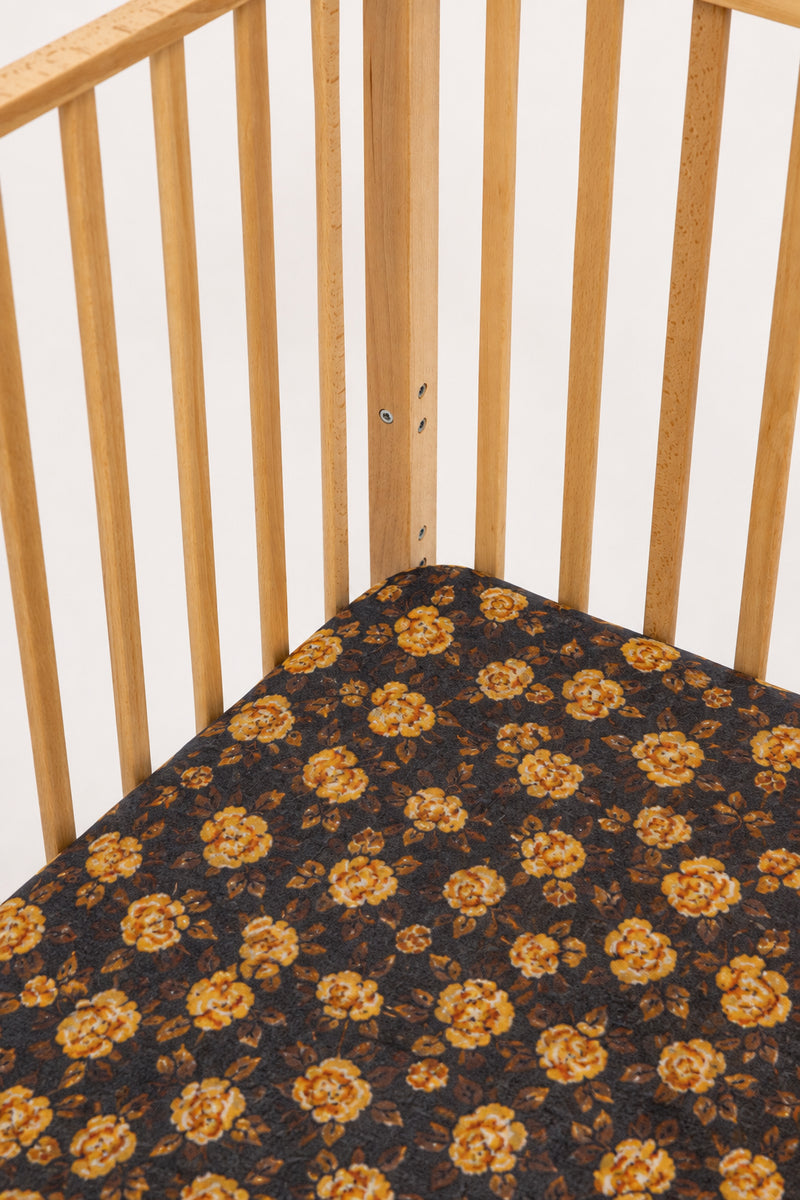 Adelaide - Linen Crib Sheet