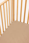 Desert Lark - Linen Crib Sheet