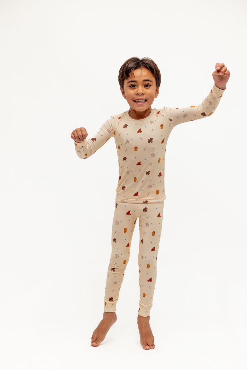 Puppy - CloudBlend™ Long Sleeve Pajamas Set
