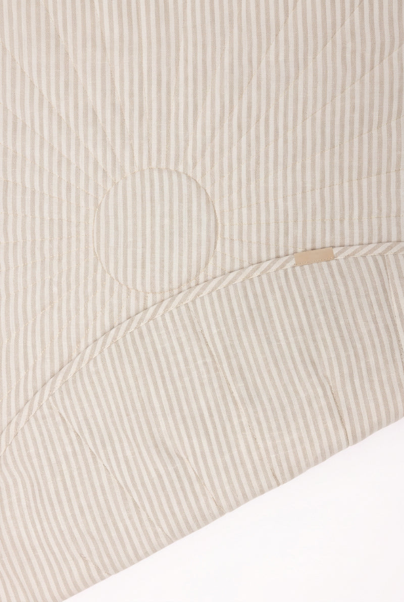 Swan - Linen Quilted Playmat