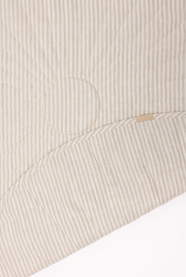 Swan - Linen Quilted Playmat