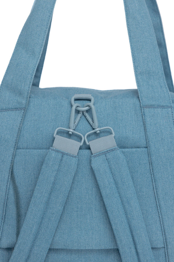 Light Denim - Diaper Bag