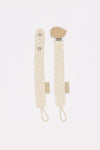 Begonia - Pacifier Clip Set
