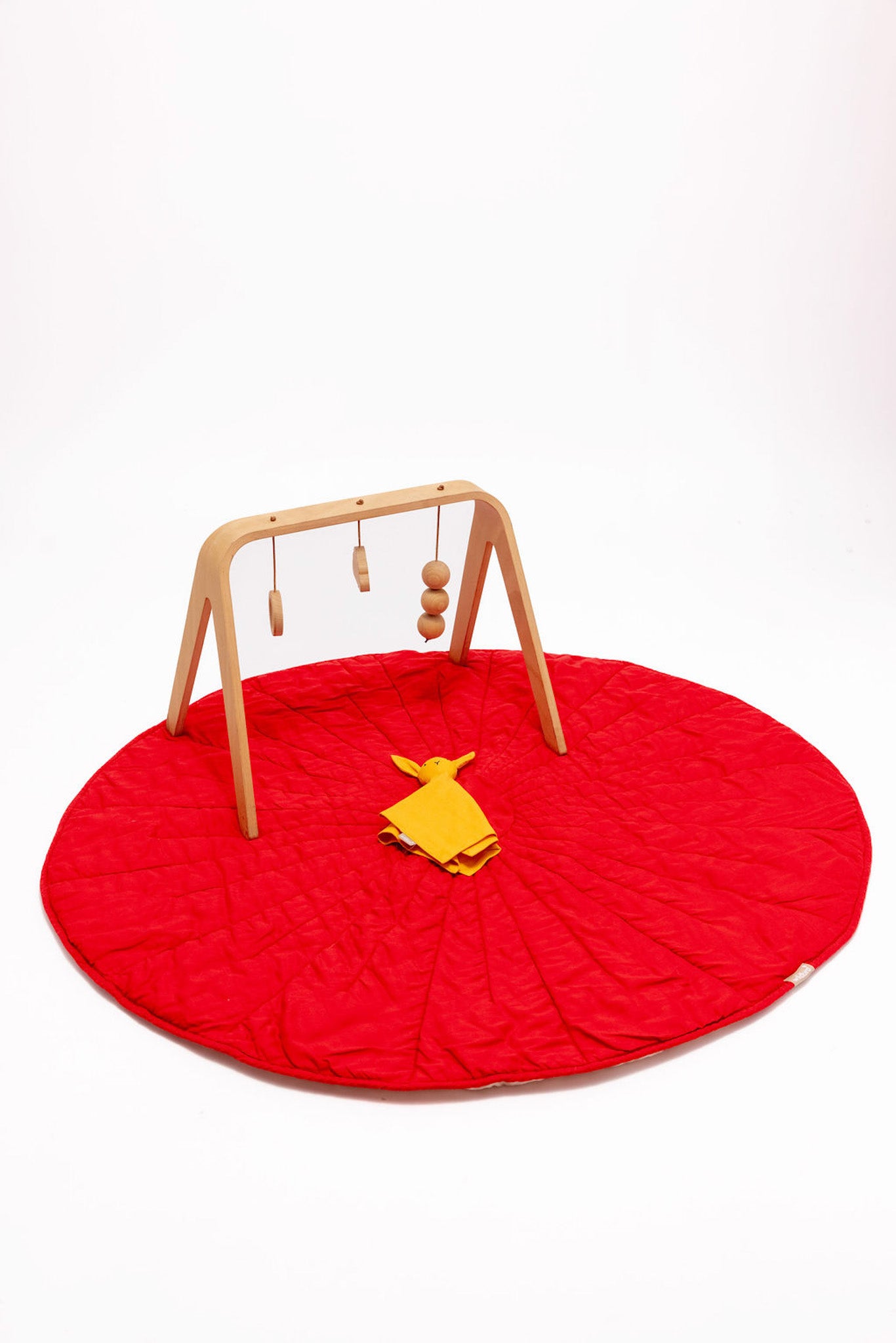 Cherry/Sparrow - Linen Quilted Playmat