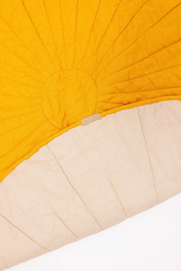 Clementine/Sparrow - Linen Quilted Playmat