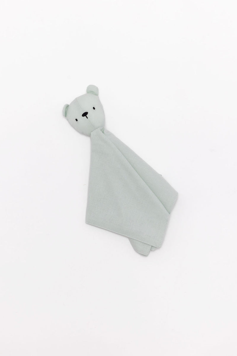 Damson - Linen Lovey Bear