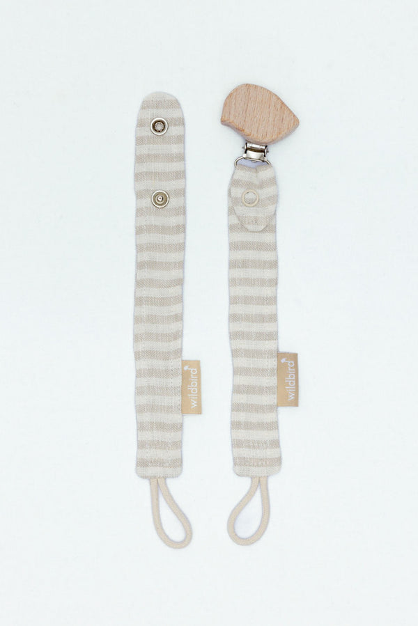 Swan - Pacifier Clip Set